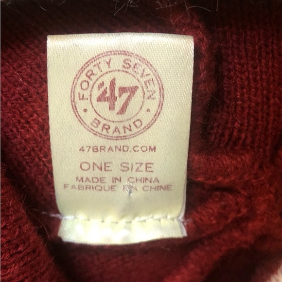 Vintage University Of Alabama Billed Knit Beanie Hat - Picture 4 of 7